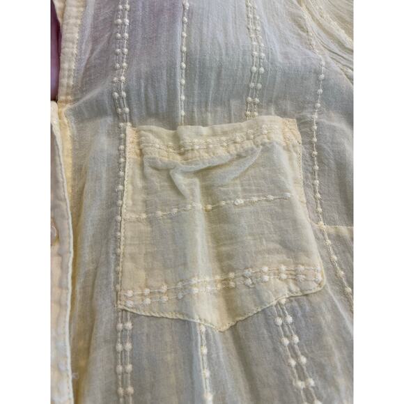 Westport ladies button up yellow L long sleeve - Picture 4 of 10